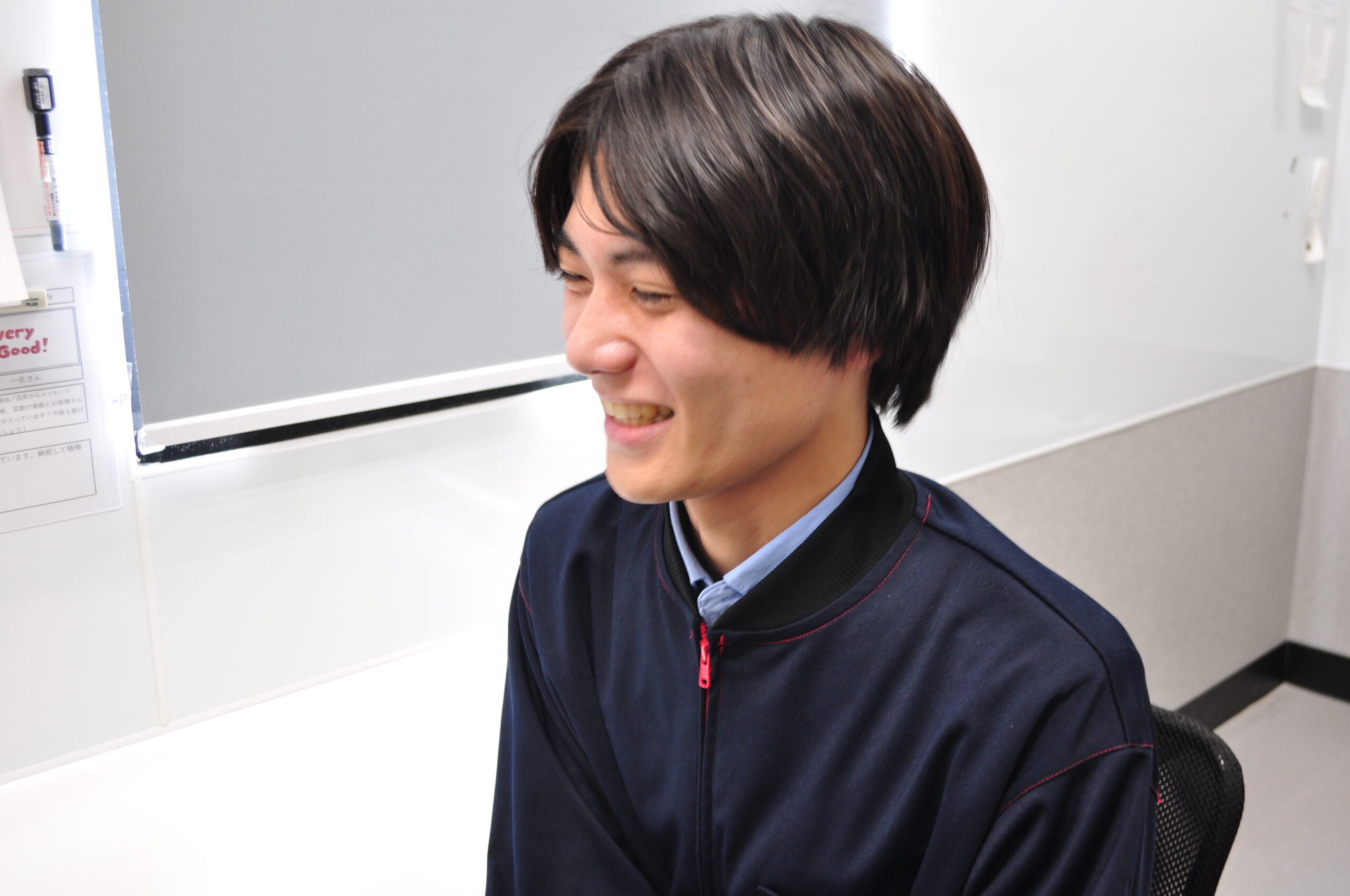 原口さんは入社して１年目なんですよね。